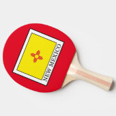 Nieuw Mexico Tafeltennisbatje (Zijkant)