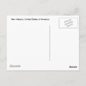 Nieuw-Mexico, Verenigde Staten Briefkaart (Achterkant)