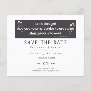 NIEUW! ONTWERP EIGEN TROUWEN Save The Date vanaf 0