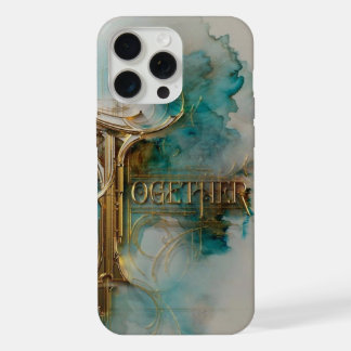 Nieuw ontwerp in neutraal kleur iPhone 15 pro max hoesje