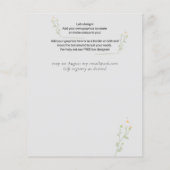 NIEUW! ONTWERP JE EIGEN TROUWKAART FOLDER!! Budget Flyer (Achterkant)