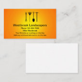 Nieuw ontwerp van Visitekaartjes voor landschapson (Voorkant / Achterkant)