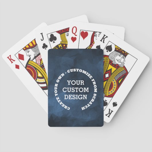 Nieuw ontwerp vanaf Scratch - Creëer a Custom Pokerkaarten (Achterkant)