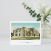 Nieuw Oorlogsmonument Joplin MO Briefkaart (Staand voorkant)