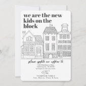 Nieuw op de Block City Moving Aankondiging (Voorkant)