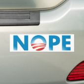 NIEUW OPNIEUW BUMPERSTICKER (Op auto)