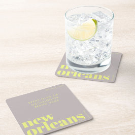 Nieuw orleans Louisiana partij Papier Onderzetter