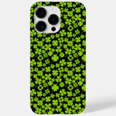 Nieuw patroon.Omkleverbladeren 01 Zwarte BG Case-Mate iPhone Case (Achterkant)