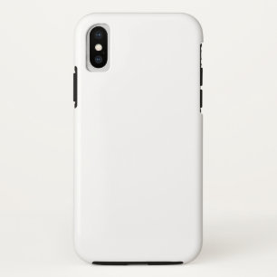 Nieuw personaliseer Tekst Logo Hoesje-Mate Tough A iPhone XS Hoesje