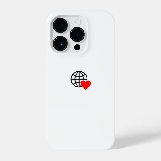 Nieuw personaliseer Tekst Logo iPhone 14 Pro iPhone Hoesje (Achterkant)