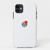 Nieuw personaliseer Tekst Logo iphone case (Achterkant)