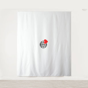 Nieuw personaliseer tekst Logo Tapestry Wandkleed