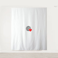 Nieuw personaliseer tekst Logo Tapestry