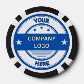 NIEUW! Poker Chips - Zwart - Aangepast (Achterkant)