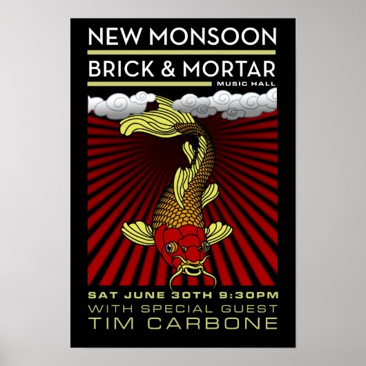 Nieuw Poster Monsoon Brick & Mortar 2012 (Voorkant)
