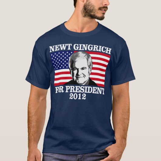 Nieuw President 2012 T-shirt (Voorkant)