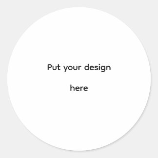 Nieuw Ronde Sticker