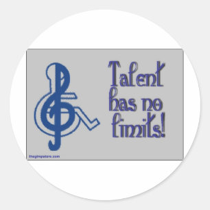 NIEUW RONDE STICKER