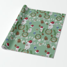 Nieuw Samoyed Holiday Wrapping Paper
