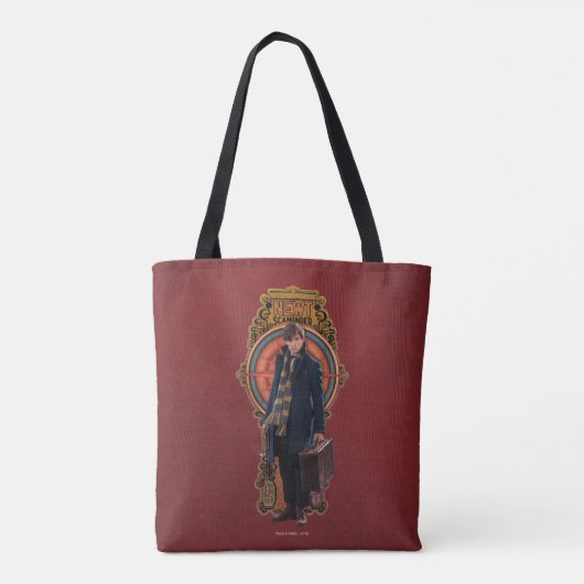 NIEUW SCAMANDER™ Permanent Art-paneel Tote Bag (Achterkant)