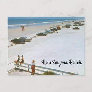  Nieuw Smyrna Beach Florida jaren 1950 Briefkaart