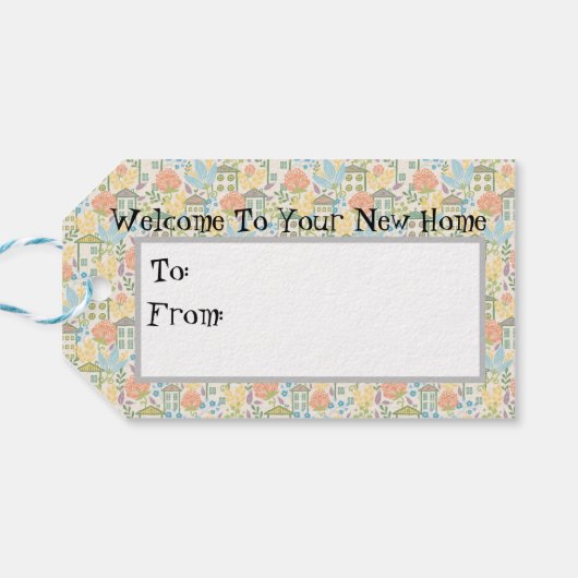 Nieuw startpunt cadeaulabel (Achterkant Horizontaal)