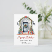 Nieuw startpunt voor de Feestdagen Kerstmis (Staand voorkant)