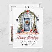 Nieuw startpunt voor de Feestdagen Kerstmis (Voorkant / Achterkant)