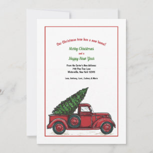 Nieuw startpunt voor kerstfeestdag feestdagenkaart