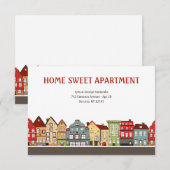 Nieuw startpunt voor onze bewegende aankondiging (Voorkant / Achterkant)