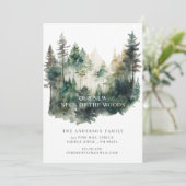 Nieuw stuk bos, Nieuw adres Aankondiging (Staand voorkant)