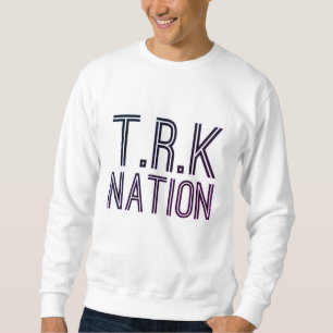 (NIEUW) T.R.K Paarse Logo Sweater