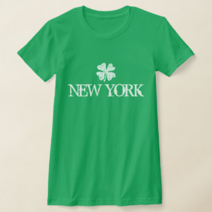 Nieuw T-shirt met St. Patrick's Day-logo met klave
