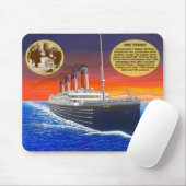 Nieuw Titanic-muispad Muismat (Met muis)