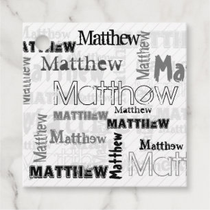 NIEUW! Trendy Kinder NAMED Classic Round Sticker Bedankjes Labels