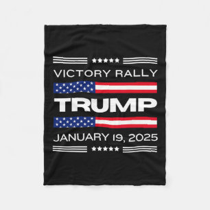 NIEUW! Trump Victory Rally Mega Historic De laatst Fleece Deken