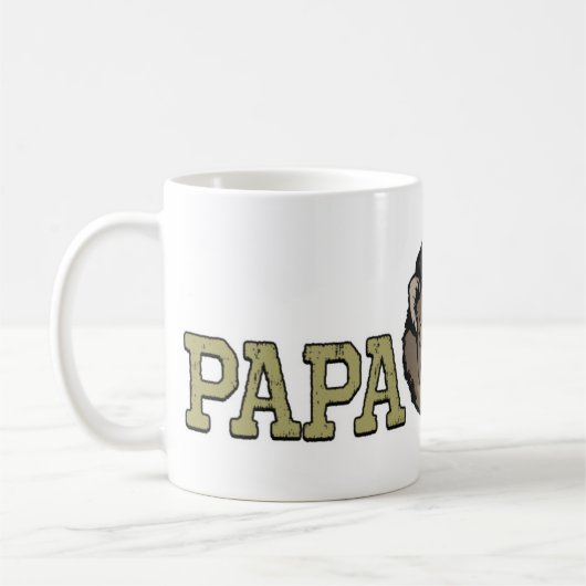 Nieuw Vaderdag Papa Beer Koffiemok (Links)
