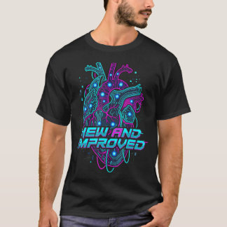 Nieuw Verbeterd Cybernetisch Hart T-shirt