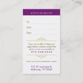 NIEUW Visitekaartje Marilee Afsprakenkaartje (Achterkant)