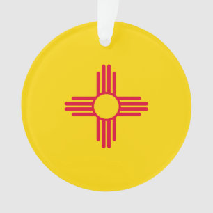Nieuw vlaggenontwerp van Mexico-staat Ornament