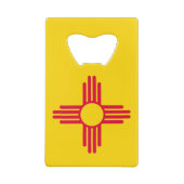 Nieuw vlaggenontwerp voor Mexico-staat Kredietkaart Flessenopener (Achterkant)