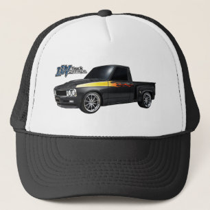 Nieuw voor 2026 Custom Stepside Luv met Vlammen Trucker Pet
