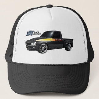 Nieuw voor 2026 Custom Stepside Luv met Vlammen Trucker Pet