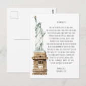 Nieuw Vrijheidsbeeld van de Colossus Briefkaart (Voorkant / Achterkant)