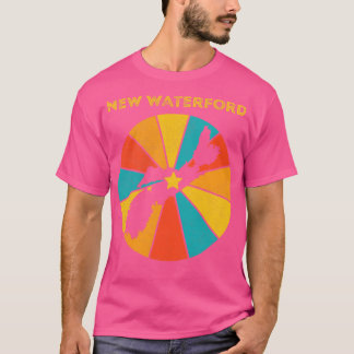 Nieuw Waterford Nova Scotia Canada Distress T-shirt