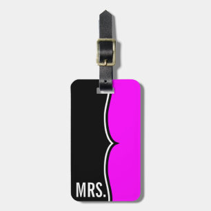 Nieuw Wed MRS Aangepast LABEL op maat Bagagelabel