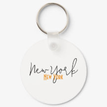 Nieuw York City, New York Souvenir Sleutelhanger