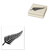 NIEUW ZEALAND FERN RUBBER STAMP 	RUBBERSTEMPEL (Gestempeld)