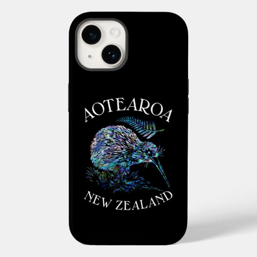 NIEUW-ZEALAND KIWI PAUA Case-Mate iPhone CASE (Achterkant)