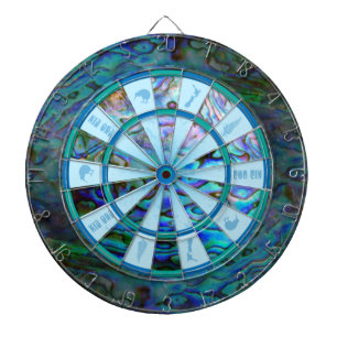 NIEUW-ZEALAND KIWI PAUA DARTBORD